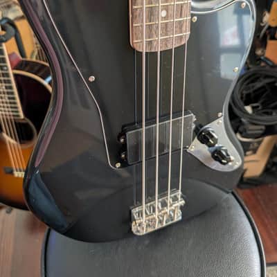 Squier Affinity Series Jaguar Charcoal Frost Metallic with Indian Laurel Fingerboard image 3