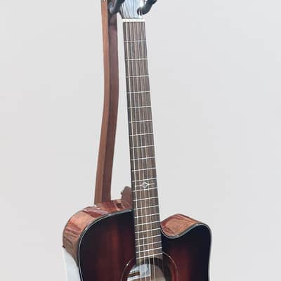 Alvarez MD66CE Mahogany Dreadnought Acoustic-Electric Guitar - Natural image 6