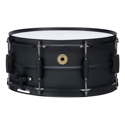 Tama BST1465BK Metalworks Black Steel Snare Drum 14 image 1