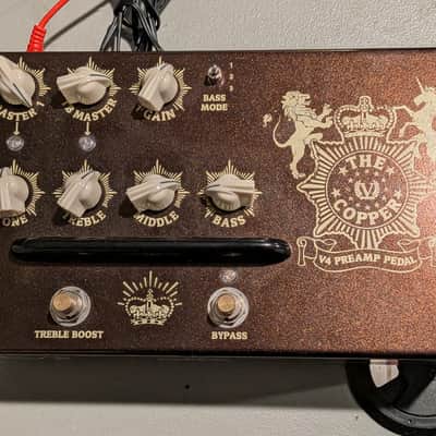 Victory Amps V4 The Copper Valve Overdrive/Preamp 2021 - Black