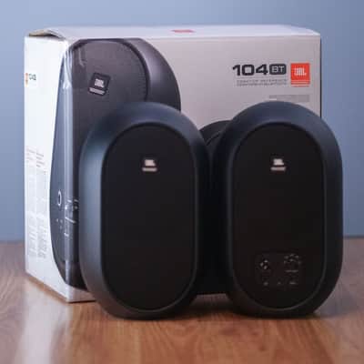 JBL 104SET-BT-US Desktop Pro Reference Monitors Black image 1