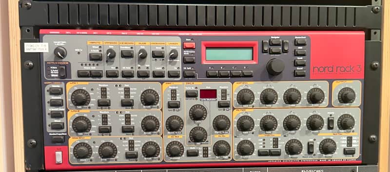 NORD RACK 3 PERFORMANCE SYNTHESIZER – EXCELLENT STUDIO CONDITION - MALIBU PICKUP image 1