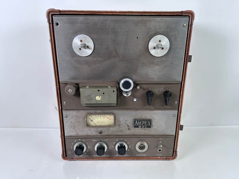 Vintage Ampex 600 / 601 Magnetic Tape Recorder Tube Preamp Mic Preamplifier image 1