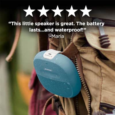 Bose SoundLink Micro Bluetooth Speaker, Stone Blue image 10
