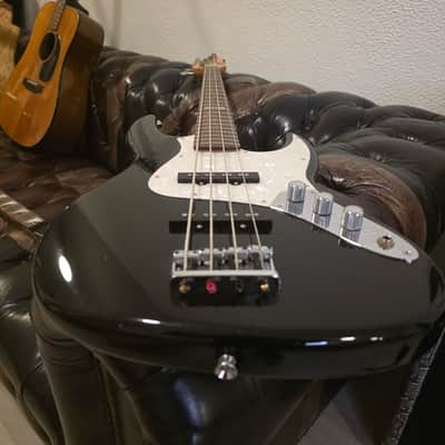 ESP Jazz Bass J-Four Tuxedo Black MIJ Japan Pro Artist Ex-Studio Bass image 15