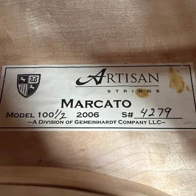 Artisan Strings Marcato Model 100 1/2 Cello 2006 SN 4279 image 18