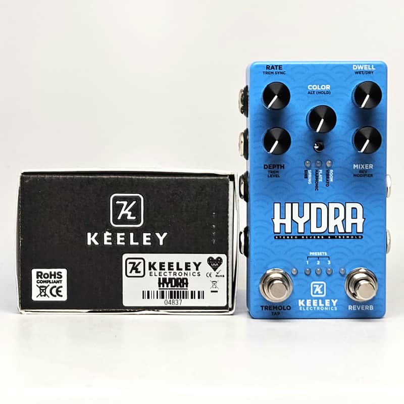 Keeley Hydra Stereo Reverb & Tremolo