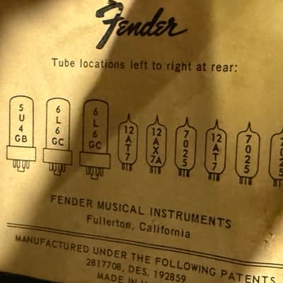 Fender Vibrolux Reverb 2-Channel 35-Watt 2x10" Guitar Combo 1970 - 1980 - Silverface image 9