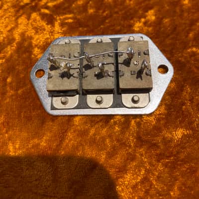 Fender Jaguar Switch Plate 1960’s - Chrome image 2