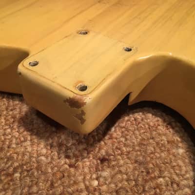 Fender Telecaster 1952 Black Guard 100% Original image 19