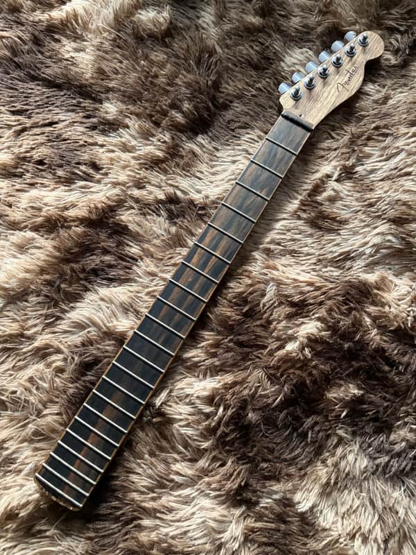 2019 Fender Limited Edition American Acoustasonic Telecaster Exotic Ziricote Series Neck