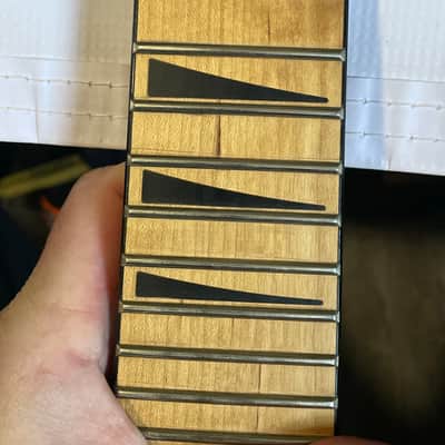 2020 Jackson JS42 DKM JS Series Caramelized Maple Bound Guitar Neck 24 Fret Sharkfin Inlay Floyd Ready image 17