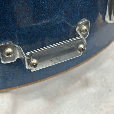 Sorento 5X14" Snare Drum (9164-12234) 60's - Blue Sparkle image 9