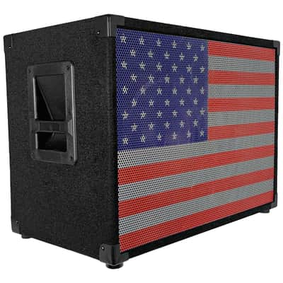 SA-210_4OHM-USA - 2x10 Bass Guitar 4 Ohm Speaker Cabinet with Interchangeable USA Grille image 3