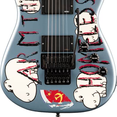 Fender Tom Morello "Arm The Homeless" Blue Ice Metallic image 1
