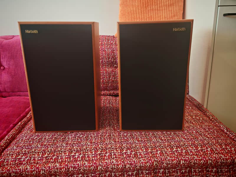Harbeth 30.1 in 30.1 in Cherry Wood finish with Boxes and Manual image 1
