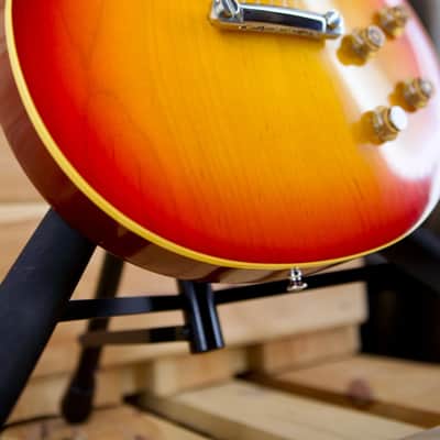 Heritage Custom Shop Core Collection H-150 Plain Top 2022 Dark Cherry Sunburst image 7