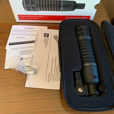 Electro-Voice RE20 Cardioid Dynamic Microphone - Black - MINT #1