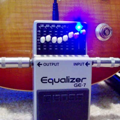 Boss GE-7 with Buddy Guy "Sinners" Mod image 1