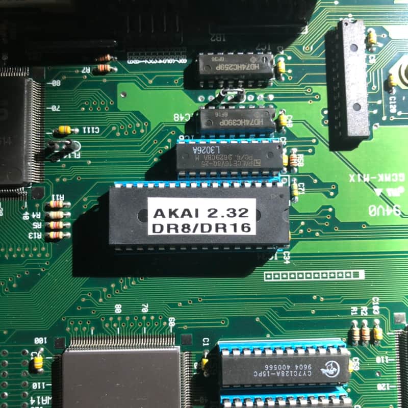 AKAI DR-8/DR-16 OS 2.32 ROM Hard Disk Recorder DR8 DR16 ROM EPROM Upgrade Software Firmware Boot image 1