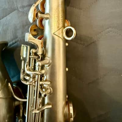 Conn NWII 4M Curved Soprano Silver Deco Engraving Very Rare Overhauled Beautiful image 9