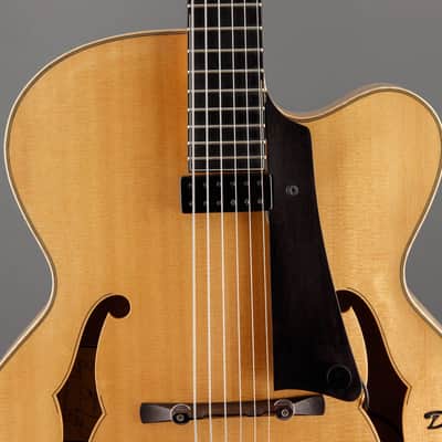 2012 Galloup G-9CE 17″ Archtop, Hard Maple/Sitka Spruce image 5