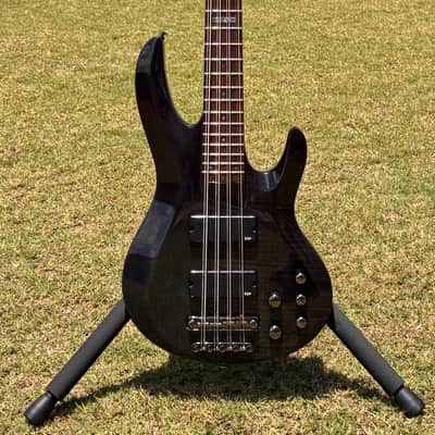 ESP LTD B-208FM 2005 - 2015 - See Thru Black image 1