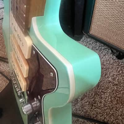 Reverend Jetstream 390 with Roasted Maple Neck 2010s - Oceanside Green image 8
