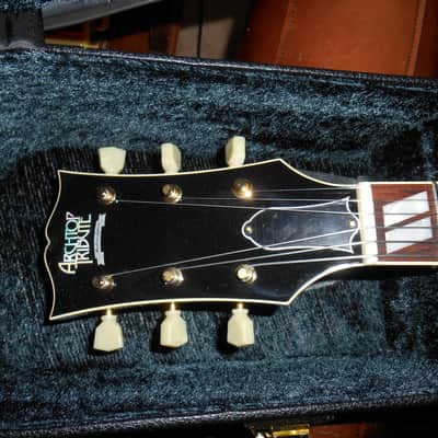 Archtop Tribute AT 350  ES 350 2017 two tone burst image 4