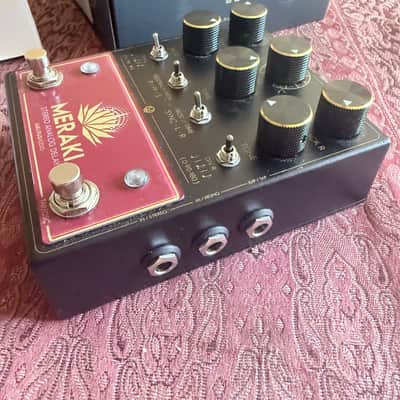 Walrus Audio Meraki Stereo Analog Delay 2024 - Present - Black / Red image 6