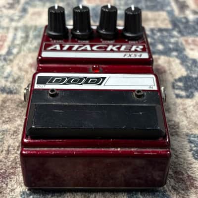 DOD FX54 Attacker Vintage Compression / Distortion Guitar Effect Pedal! image 2