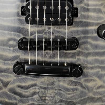 ESP LTD EC-1000T Electric Guitar - Charcoal Burst - NEW image 4