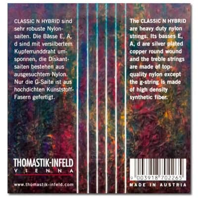 Thomastik-Infeld CR128 Classic N Superlona Classical Guitar Strings Normal Tension (Roundwound Basses + High-Density Synthetic G) image 3