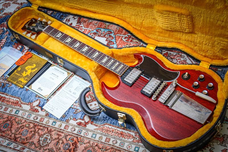 Gibson Custom Shop Murphy Lab '64 SG Standard Reissue Ultra Light Aged image 1