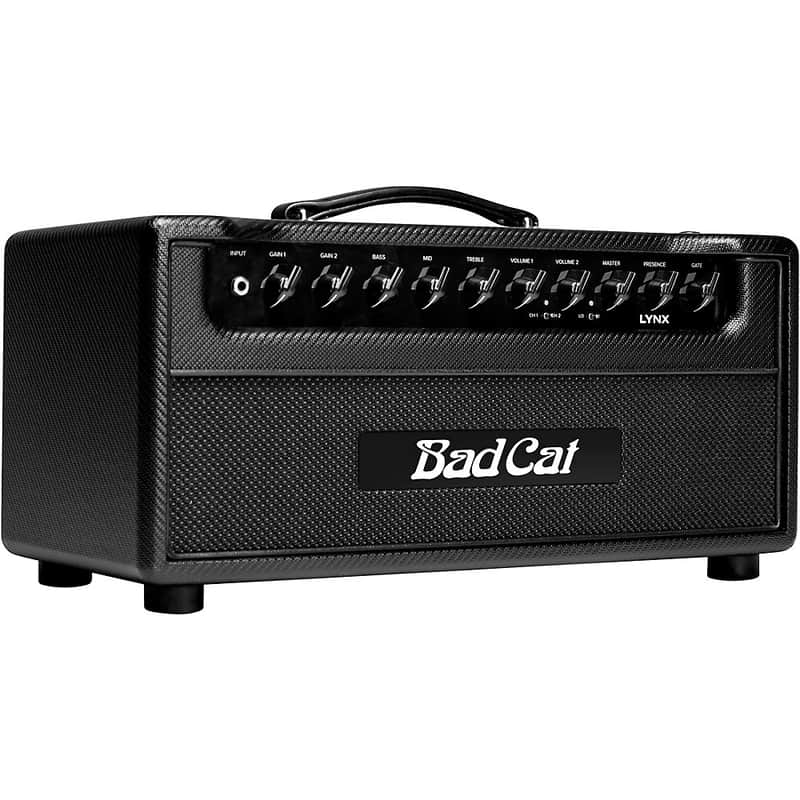 Bad Cat Lynx 50W Tube Guitar Amp Head Regular Black image 1