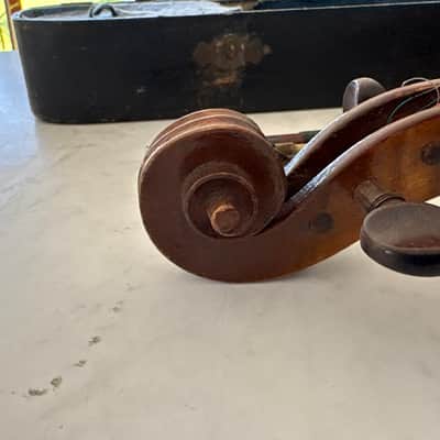 Stradivarius 4/4 violin made in France mid 20th century image 7