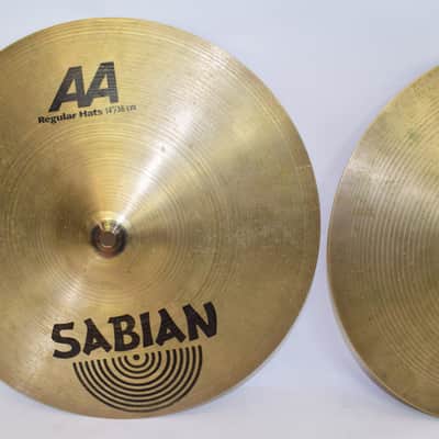 Sabian AA 14" Regular Hi-Hat Cymbals (Pair) image 2