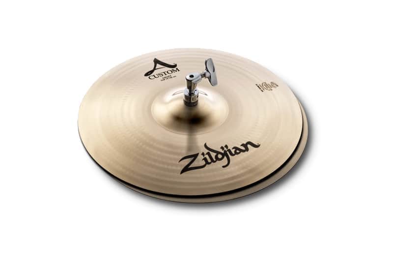 Zildjian 14" A Custom Hi-Hat Cymbals (Pair) image 1