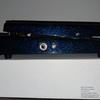 Real McCoy Custom RMC11 Wah Blue Sparkle image 2