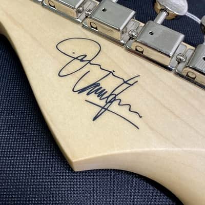 Fender #0139202305 Jimmie Vaughan Tex-Mex Strat, Olympic White, Maple Fingerboard, with Deluxe Gig Bag image 9