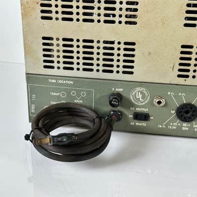 Stromberg Carlson AU-58 Tube Amp Mic Pre Vintage Rare Analog image 11