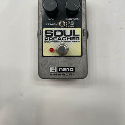 Electro Harmonix Nano Soul Preacher Compressor Sustainer Guitar Effect Pedal image 1