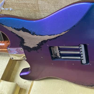 Fender custom shop masterbuilt Levi Perry 59 Stratocaster chameleon image 4
