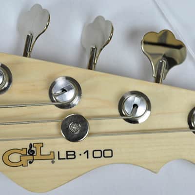 G&L LB-100 USA Custom Monkey Pod Bass in Natural Satin image 8