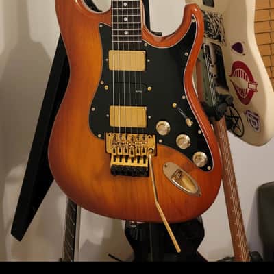 1990 Fender Stratocaster Made in Japan, with Scalloped Fretboard, German Floyd, & EMGs image 4