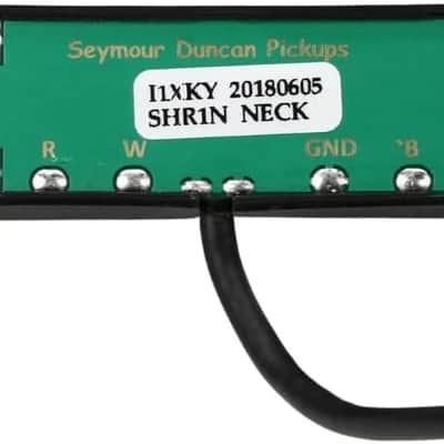 Seymour Duncan 11205-01-B Hot Rails® High Output Single Coil Sized Humbuckers Strat Black Pickup Bundle w/ 12x Fender Guitar Picks, and Liquid Audio Polishing Cloth image 3