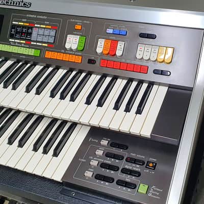 Technics SX-C600 ✅ Rare Ultra-Modern Vintage Combo Organ ✅ Rich PCM & Analog Wave Synthesis ✅ Fully Checked & Cleaned ✅ Striking Futurist Design ✅ Worldwide Shipping image 5