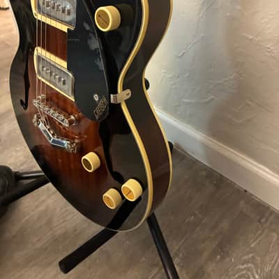 Gretsch G2655-P90 Streamliner Center Block Double Cutaway with V-Stoptail 2021 - Present - Brownstone image 5