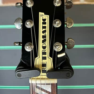 Peerless Retromatic P3 Gloss Black 2013 Semi-Hollow Electric Guitar image 7