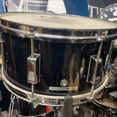Terry Bozzio's Remo 1980s- 7x14" Quadura Snare Drum, Signed! image 9